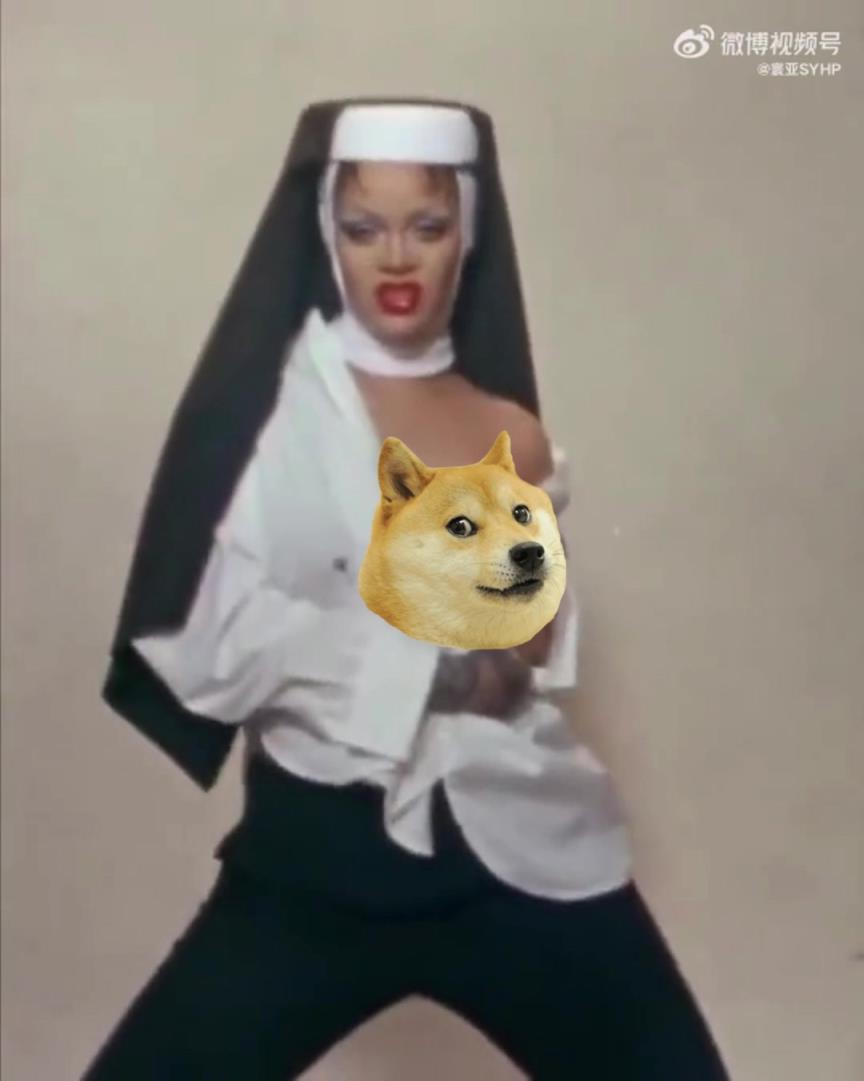 尺度不小！詹姆斯小迷妹蕾哈娜最新雜志封面被批丑化修女