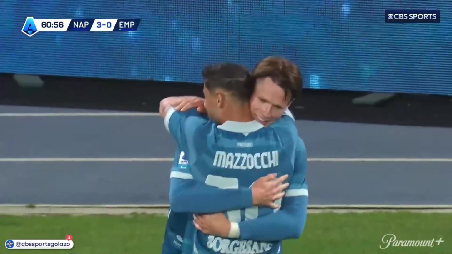 無敵雙響炮！麥克托米奈甩頭破門梅開二度！盧卡庫傳中送助攻！